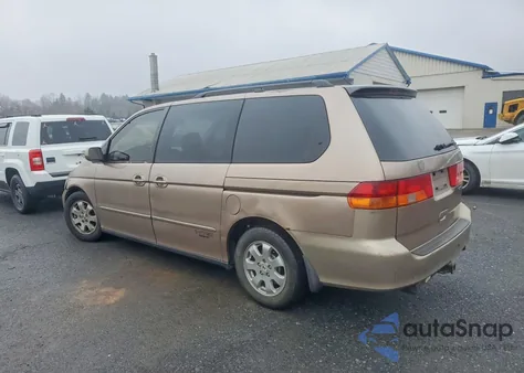 2003 Honda Odyssey Ex z USA, uszkodzony, nr VIN 5FNRL18663B104107